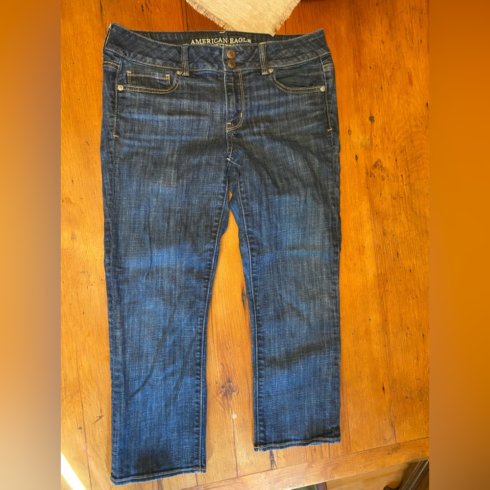 American eagle artist crop stretch size 10 good condition
